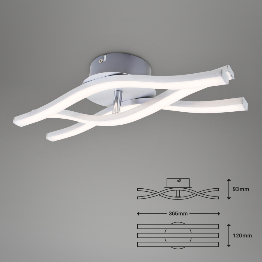 Briloner 3186-039 - LED-kattokruunu GO 3xLED/6W/230V