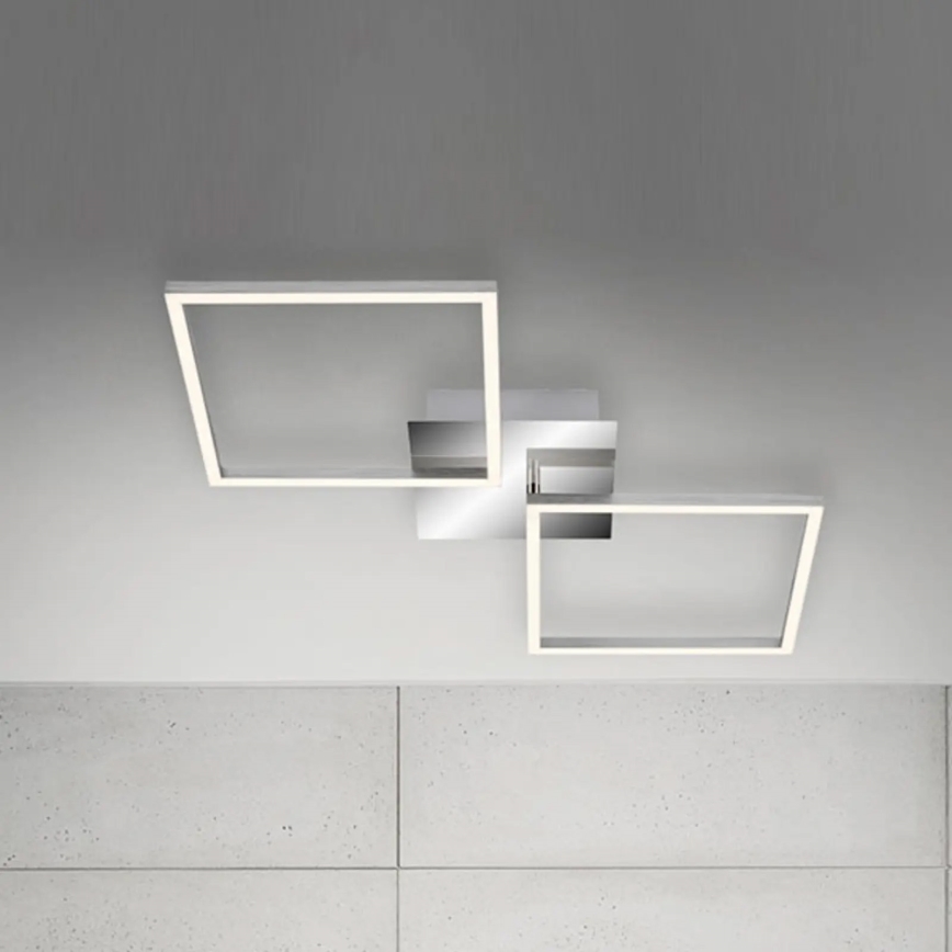 Briloner 3192-018 - LED-kattovalaisin FRAMES 2xLED/16W/230V