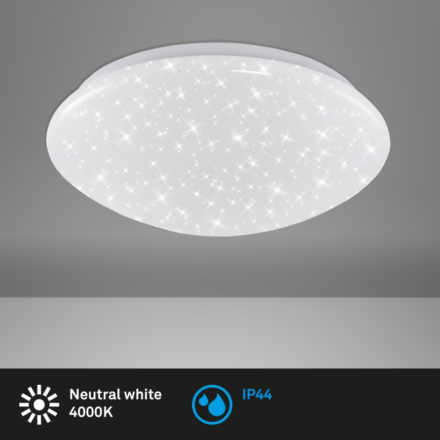 Briloner 3360-016 - LED-kattovalaisin kylpyhuoneeseen STARRY SKY LED/12W/230V IP44