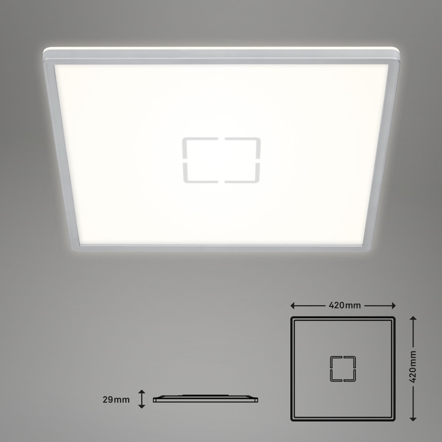 Briloner 3393-014 - LED-kattovalaisin FREE LED/22W/230V 42x42 cm