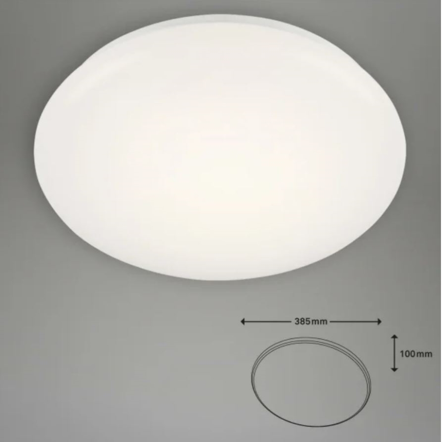 Briloner 3407-016 - LED-kattovalaisin kylpyhuoneeseen SPLASH LED/18W/230V IP44