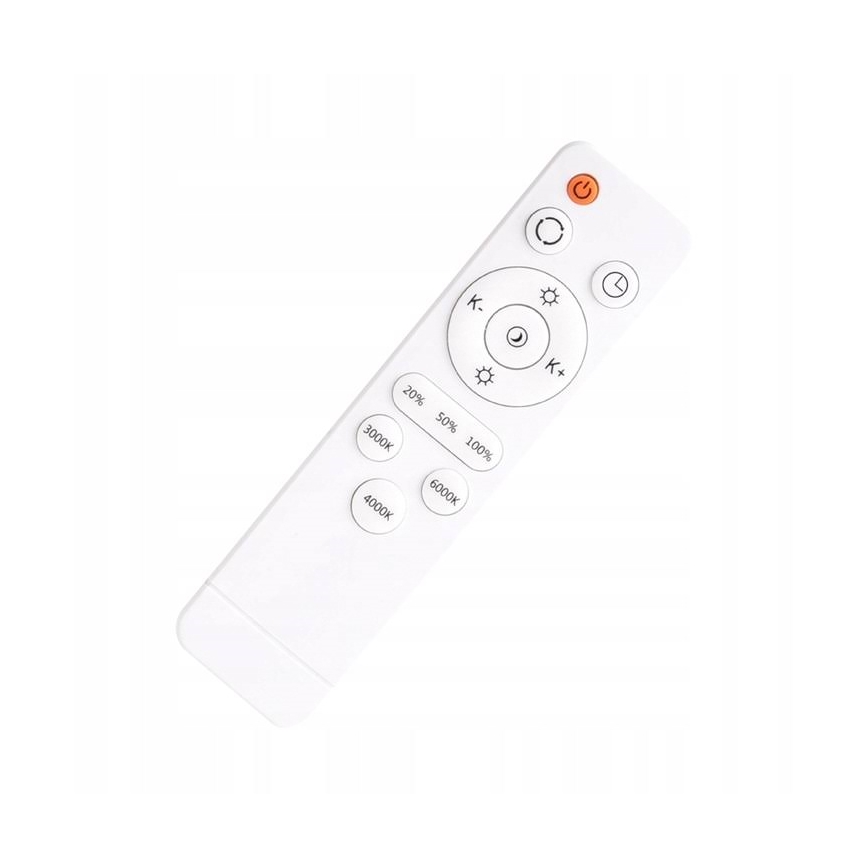 Briloner 3430-015 - Himmennettävä LED-kattovalaisin MANNY LED/48W/230V + kauko-ohjaus