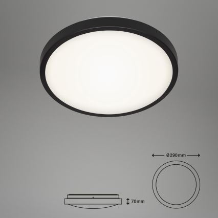 Briloner 3455-015 - LED-kattovalaisin MANNY LED/12W/230V