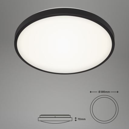 Briloner 3455-215 - LED-kattovalaisin MANNY LED/24W/230V