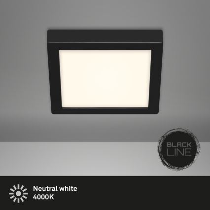 Briloner 3464-415 - LED-kattovalaisin FIRE LED/12W/230V 17x17 cm