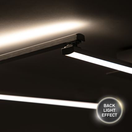 Briloner 3501-018 - Kiinteä LED-kattokruunu STAFF 5xLED/4,8W/230V mattakromi