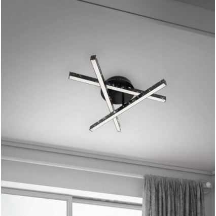 Briloner 3518-035 - Kiinteä LED-kattokruunu REY 3xLED/5W/230V