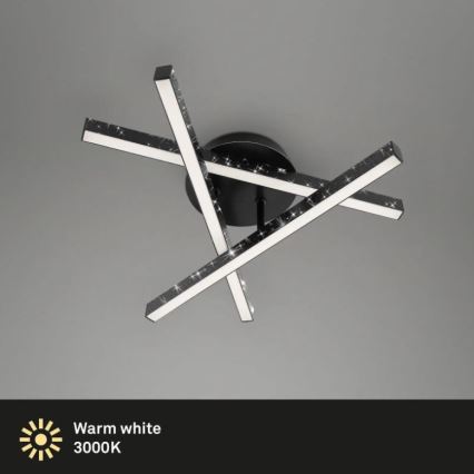 Briloner 3518-035 - Kiinteä LED-kattokruunu REY 3xLED/5W/230V