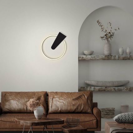 Briloner 3542-015 - Himmennettävä LED-kattovalaisin NICO LED/12W/230V musta