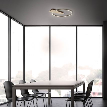 Briloner 3542017 - Himmennettävä LED-kattovalaisin NICO LED/12W/230V kulta