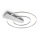 Briloner 3543-018 - Himmennettävä LED-kattovalaisin NICO LED/25W/230V mattakromi