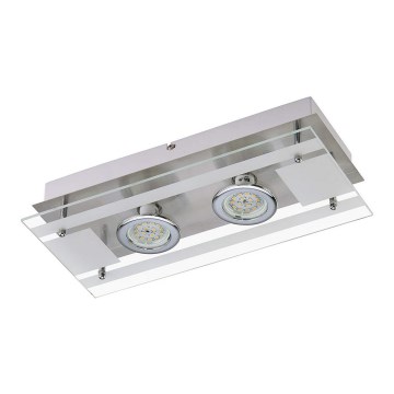 Briloner 3552-022 - LED-kattovalaisin PURISTA 2xLED/5W/230V
