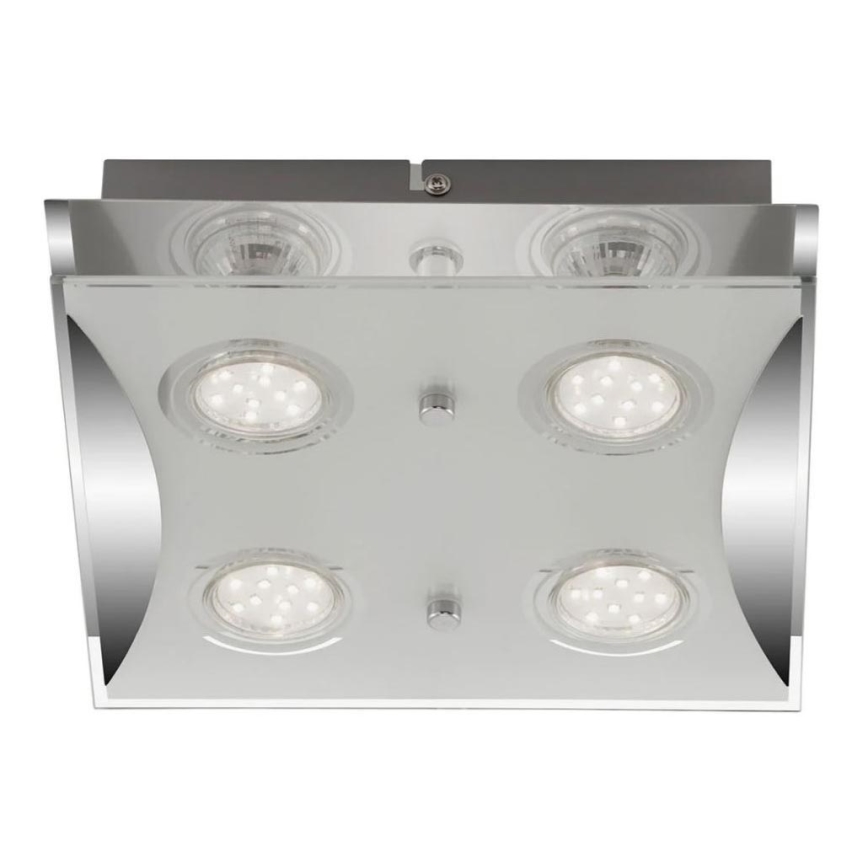 Briloner 3572-048 - LED-kattovalaisin FLASH 4xGU10/3W/230V