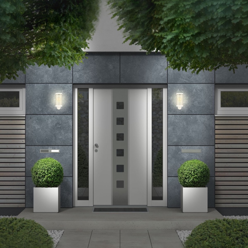 Briloner 3600-016 - Ulkoseinävalaisin KAIRO 1xE27/12W/230V IP44 valkoinen