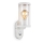 Briloner 3628-016 - Ulkovalo anturilla KAIRO 1xE27/12W/230V IP44 valkoinen