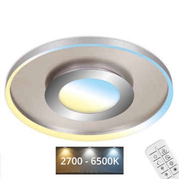 Briloner 3640-012 - Himmennettävä LED-kattovalaisin LED/25W/230V 2700-6500K + kauko-ohjaus