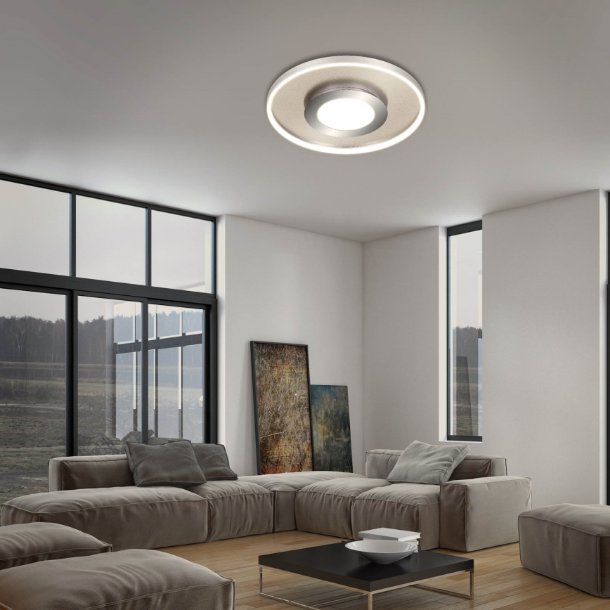 Briloner 3640-012 - Himmennettävä LED-kattovalaisin LED/25W/230V 2700-6500K + kauko-ohjaus