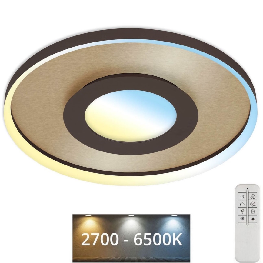 Briloner 3640017 - Himmennettävä LED-kattovalaisin FRAME LED/25W/230V 2700-6500K + kauko-ohjaus