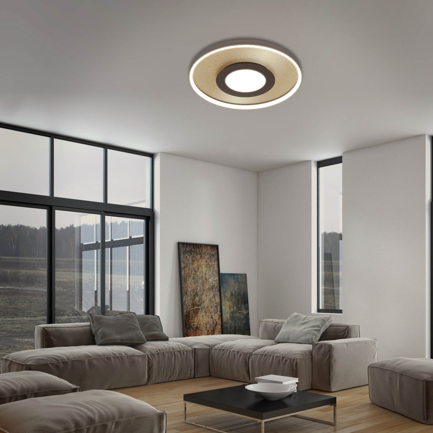 Briloner 3640017 - Himmennettävä LED-kattovalaisin FRAME LED/25W/230V 2700-6500K + kauko-ohjaus