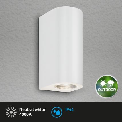 Briloner 3648-026 - LED-ulkoseinävalaisin UP&DOWN 2xGU10/4,7W/230V IP44