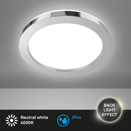 Briloner 3673-018 - LED-kattovalaisin kylpyhuoneeseen SPLASH LED/28W/230V halkaisija 41 cm