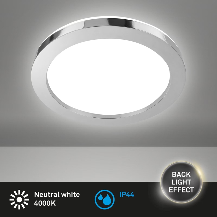 Briloner 3673-018 - LED-kattovalaisin kylpyhuoneeseen SPLASH LED/28W/230V halkaisija 41 cm