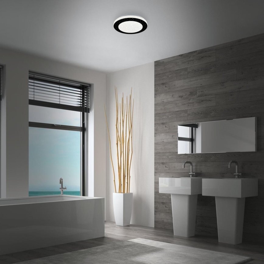Briloner 3693-015 - LED-kattovalaisin kylpyhuoneeseen LED/15W/230V IP44 4000K halkaisija 28 cm