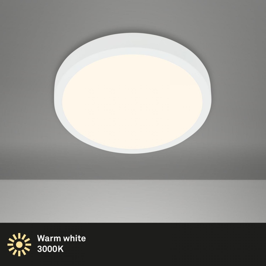 Briloner 3700-016 - LED-kattovalaisin RUNA LED/16W/230V 3000K halkaisija 28 cm valkoinen