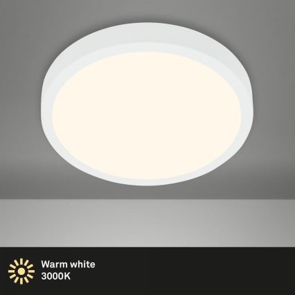 Briloner 3703-016 - LED-kattovalaisin RUNA LED/24W/230V 3000K halkaisija 38 cm valkoinen