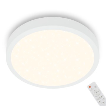 Briloner 3704-016 - Himmennettävä LED-kattovalaisin RUNA LED/22W/230V 2700-6500K valkoinen + kauko-ohjaus