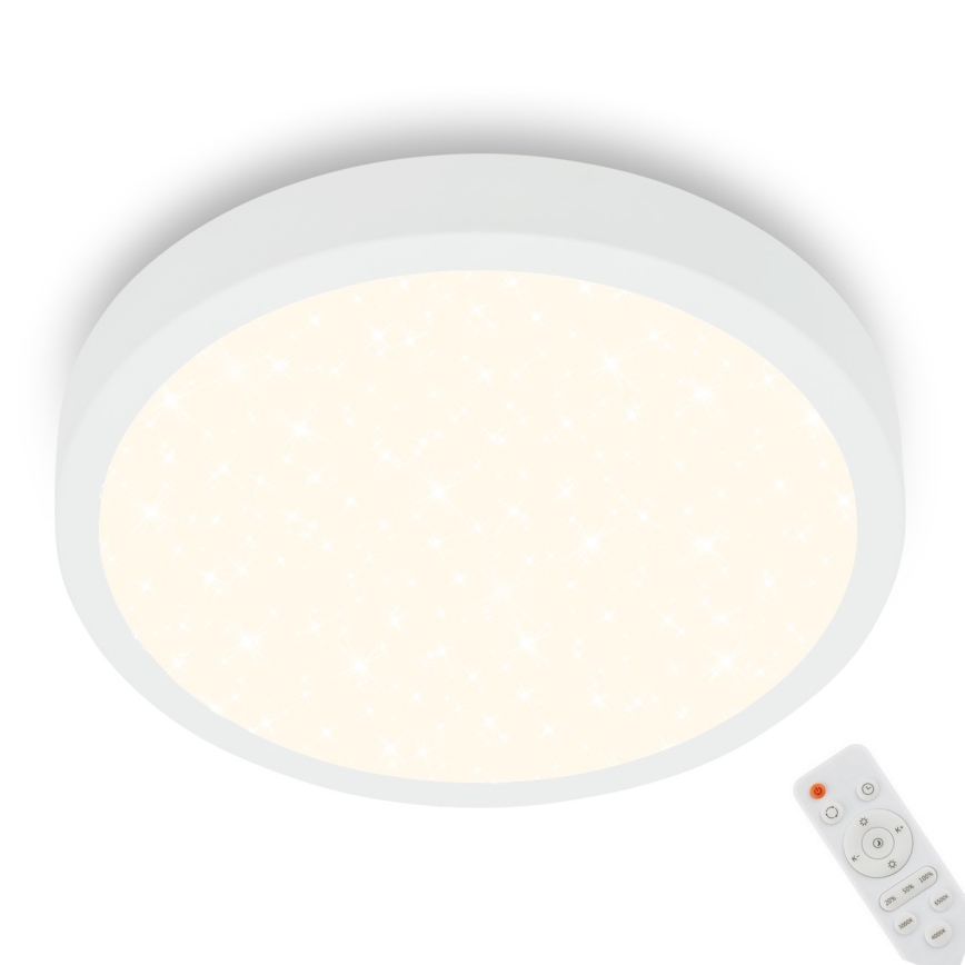 Briloner 3704-016 - Himmennettävä LED-kattovalaisin RUNA LED/22W/230V 2700-6500K valkoinen + kauko-ohjaus