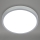 Briloner 3709-014 - LED RGBW Himmennettävä kattovalo LED/22W/230V 4000K halkaisija 38 cm hopea + kauko-ohjaus
