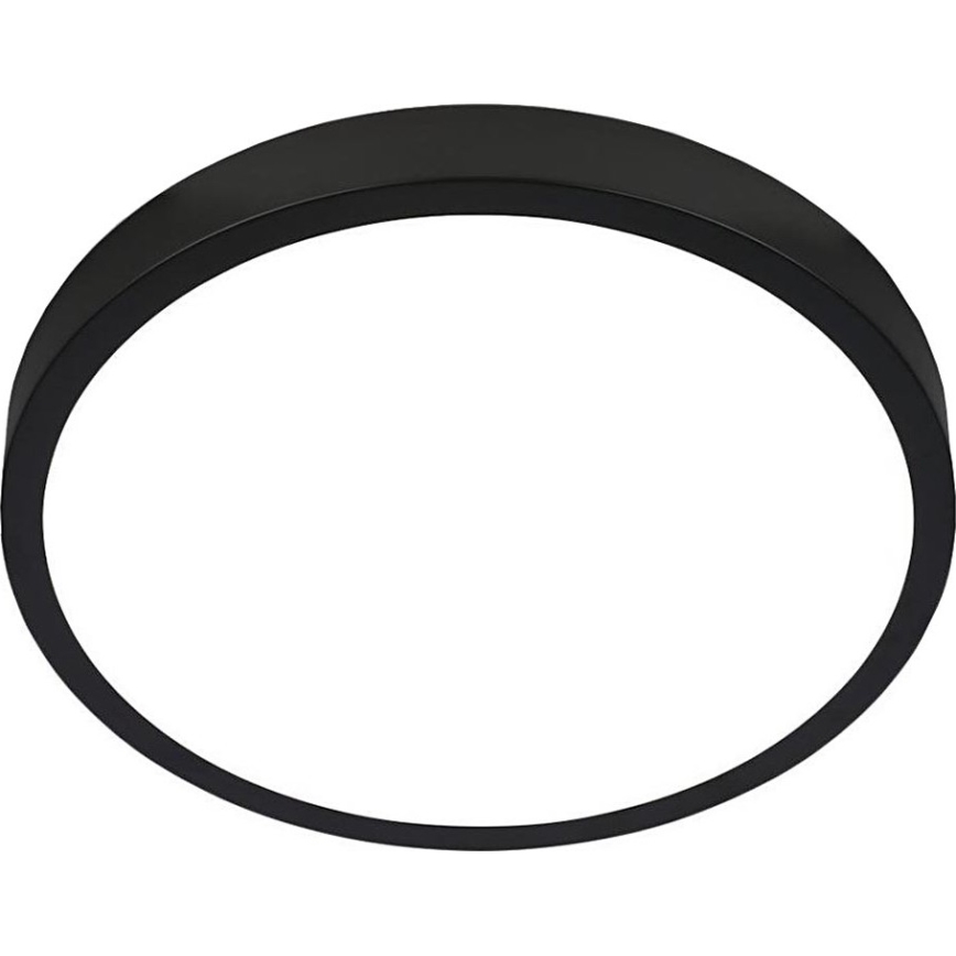 Briloner 3709-015 - LED RGBW Himmennettävä kattovalo LED/22W/230V 4000K halkaisija 38 cm musta + kauko-ohjaus