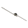 Briloner 3717-025 - Kiinteä LED-kattokruunu REY 2xLED/12W/230V musta