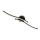 Briloner 3718-025 - Kiinteä LED-kattokruunu REY 2xLED/6W/230V musta