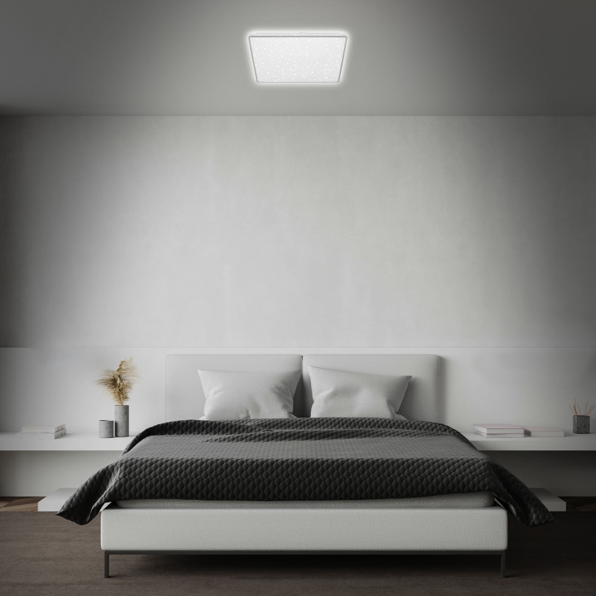 Briloner 3749-414 - LED-kattovalaisin LINO LED/24W/230V mattakromi