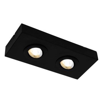 Briloner 3996025 - LED-kohdevalaisin CTS 2xLED/4W/230V 2700/4000K musta