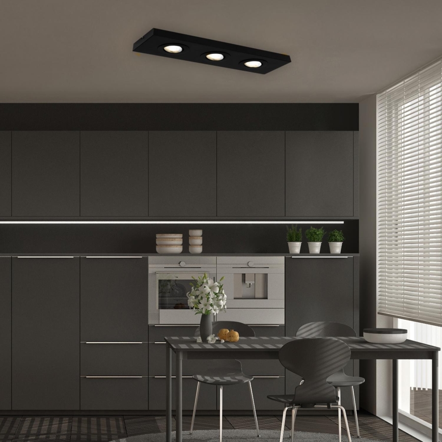 Briloner 3996035 - LED-kohdevalaisin CTS 3xLED/4W/230V 2700/4000K musta