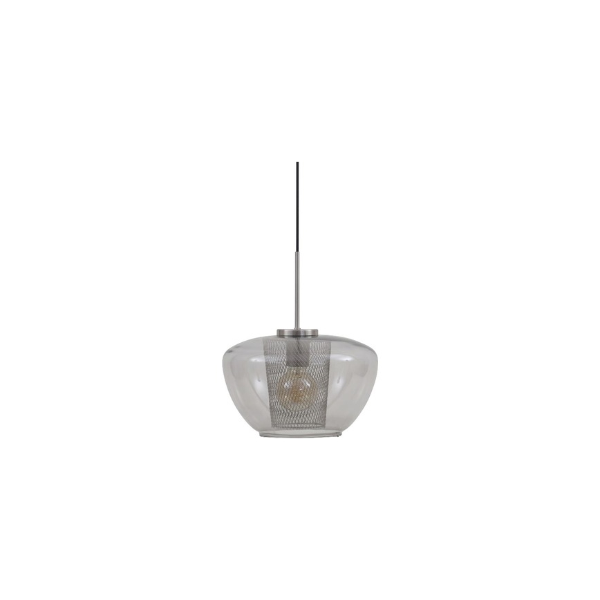 Briloner 4016-014 - Kattokruunu johdossa SEVENTIES 1xE27/40W/230V läpinäkyvä