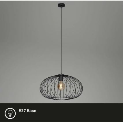 Briloner 4023-015 - Kattokruunu johdossa KAGO 1xE27/60W/230V