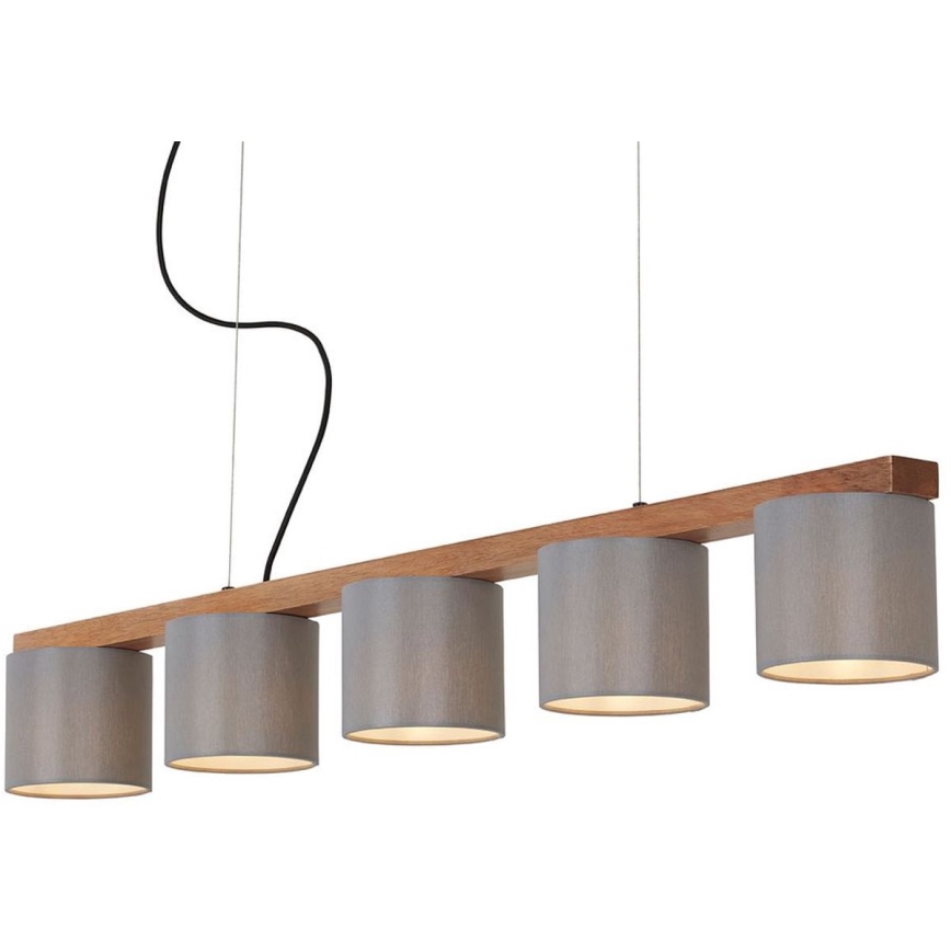 Briloner 4075-054 - Riippuvalaisin johdolla 5xE14/25W/230V