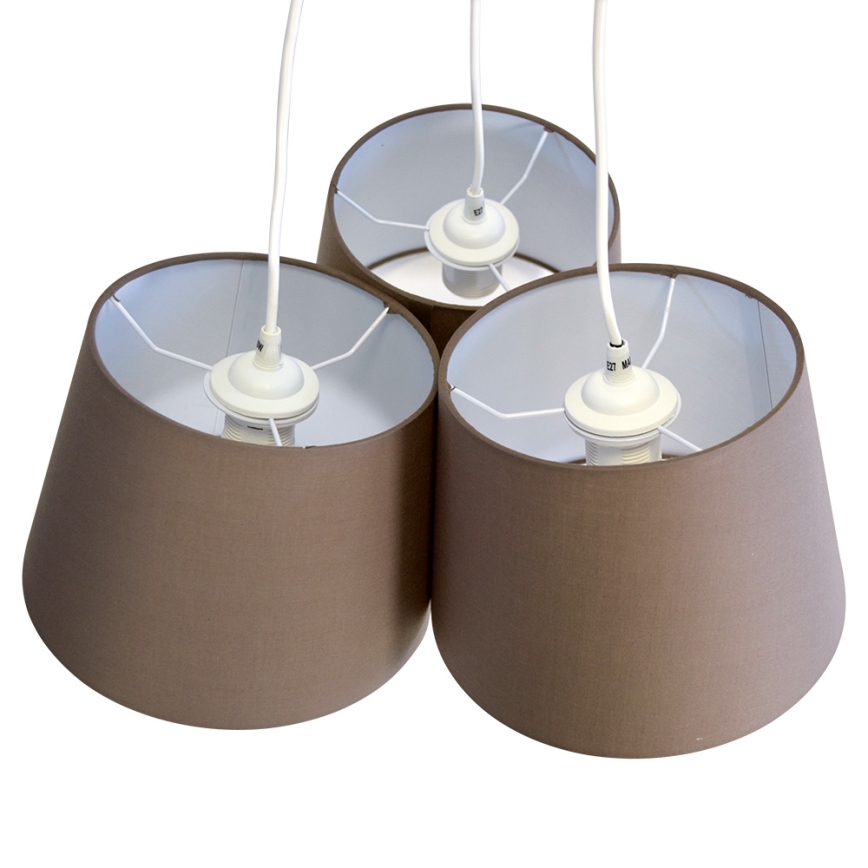 Briloner 4288-031 - Riippuvalaisin TELA 3xE27/40W