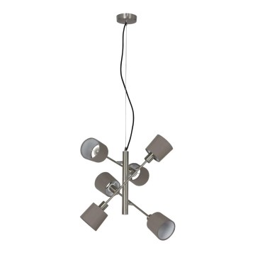Briloner 4810-062 - Ripustettava kattovalaisin 6xE14/5,5W/230V