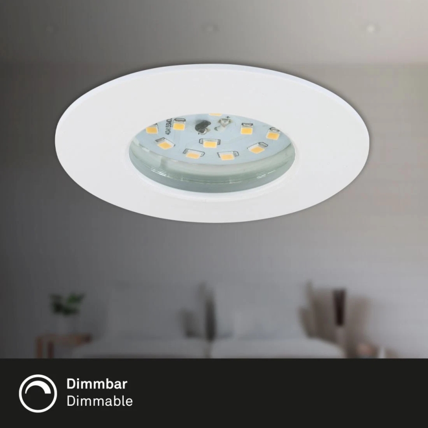 Briloner 6994-036 - 3 kpl kylpyhuoneen LED-alasvalosarja LED/5W/230V IP44