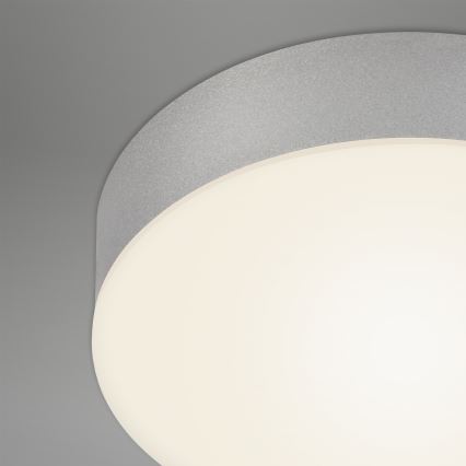 Briloner 7064014 - LED-kattovalaisin FLAME LED/11W/230V hopea