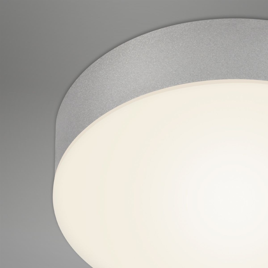 Briloner 7066-014 - LED-kattovalaisin FLAME LED/21W/230V 3000K hopea halkaisija 28,7 cm