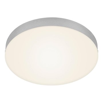 Briloner 7066-014 - LED-kattovalaisin FLAME LED/21W/230V 3000K hopea halkaisija 28,7 cm