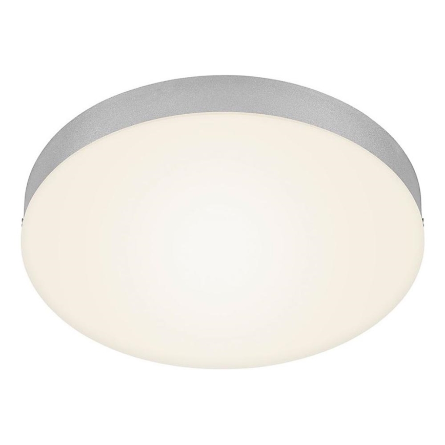 Briloner 7066-014 - LED-kattovalaisin FLAME LED/21W/230V 3000K hopea halkaisija 28,7 cm