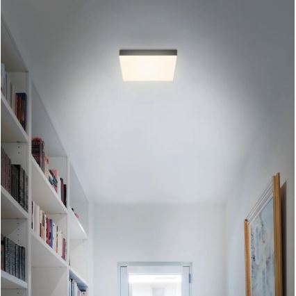 Briloner 7070-015 - LED-kattovalaisin FLAME LED/16W/230V musta