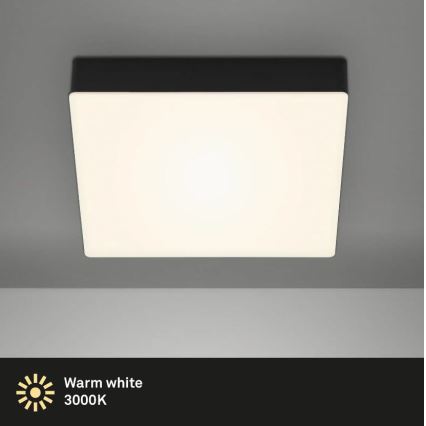 Briloner 7070-015 - LED-kattovalaisin FLAME LED/16W/230V musta